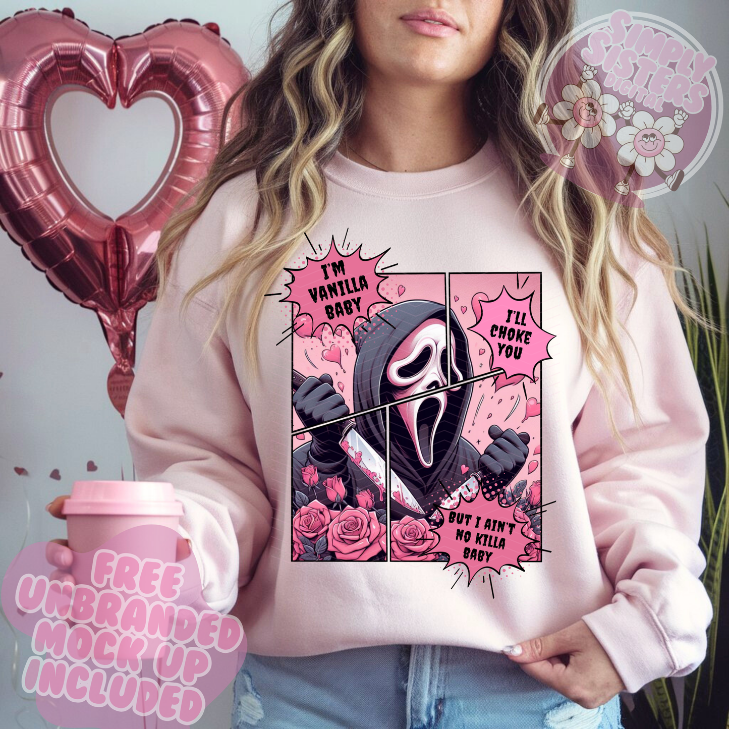 SCREAM COMIC PNG