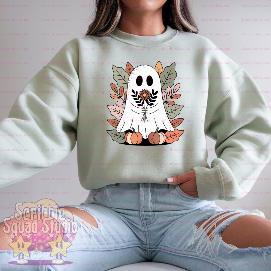 PASTEL FALL GHOST PNG
