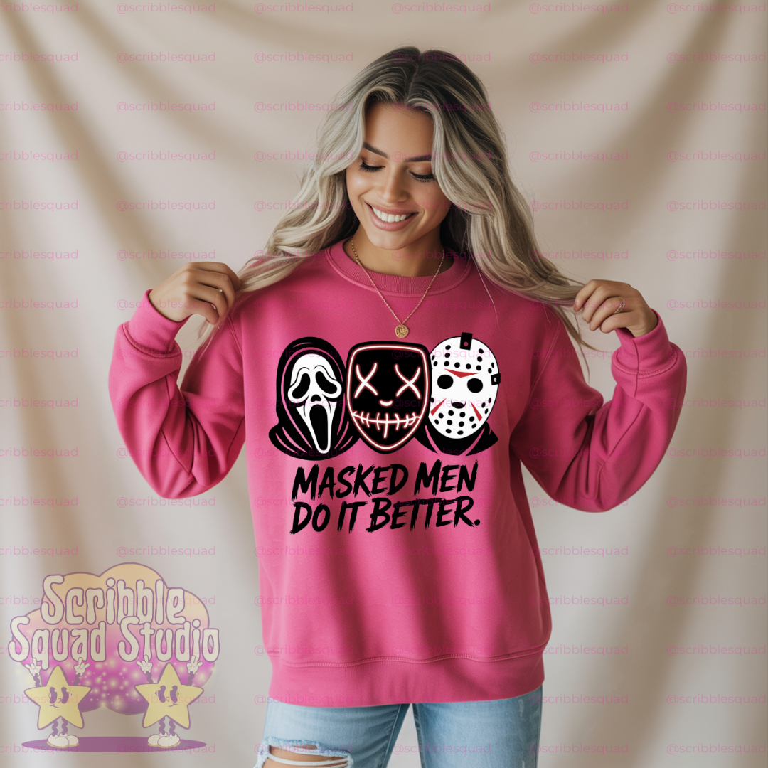 MASKED MEN DARK PNG