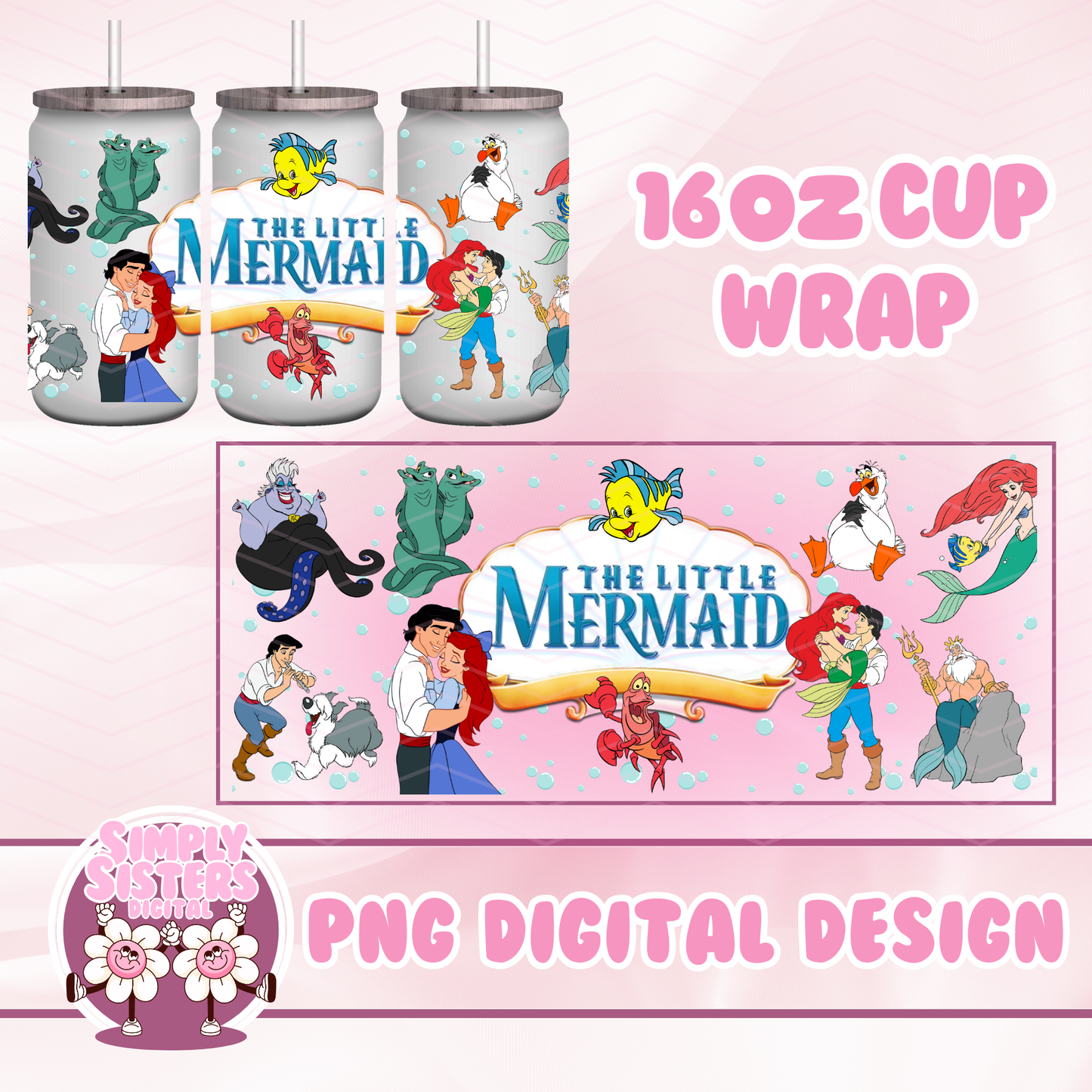 LITTLE MERMAID WRAP