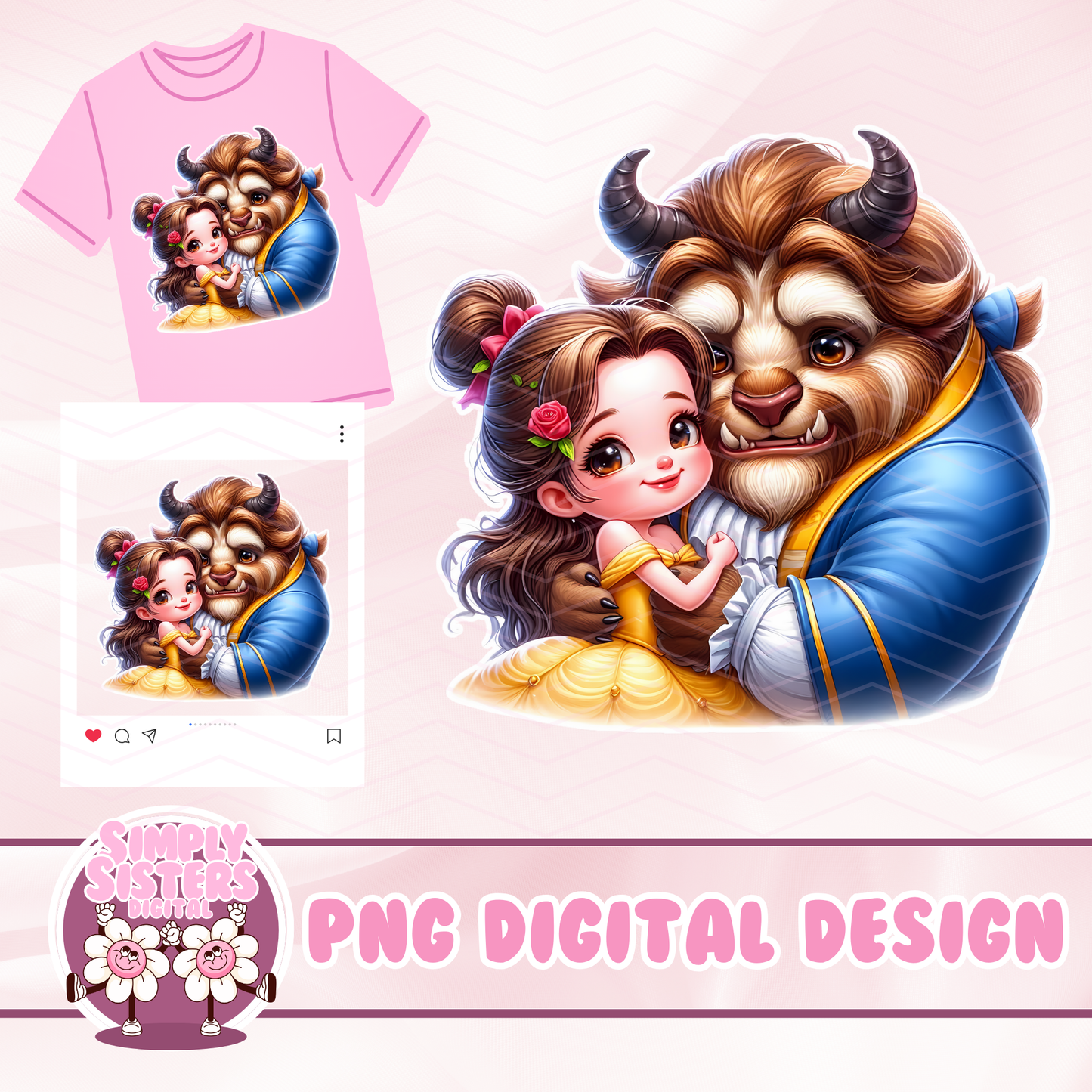 BEAUTY AND THE BEAST PNG