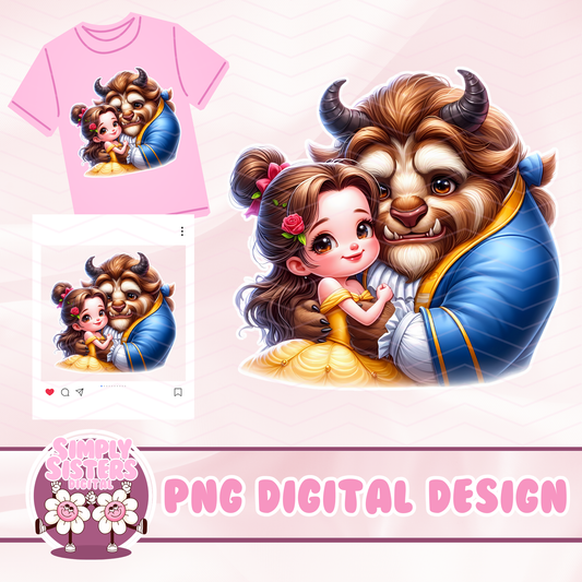BEAUTY AND THE BEAST PNG