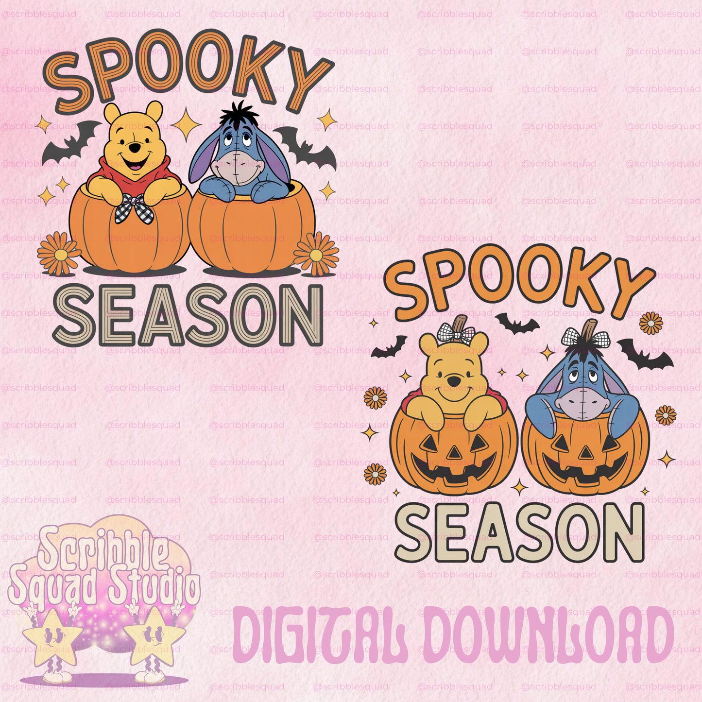 POOHS SPOOKY SEASON PNG