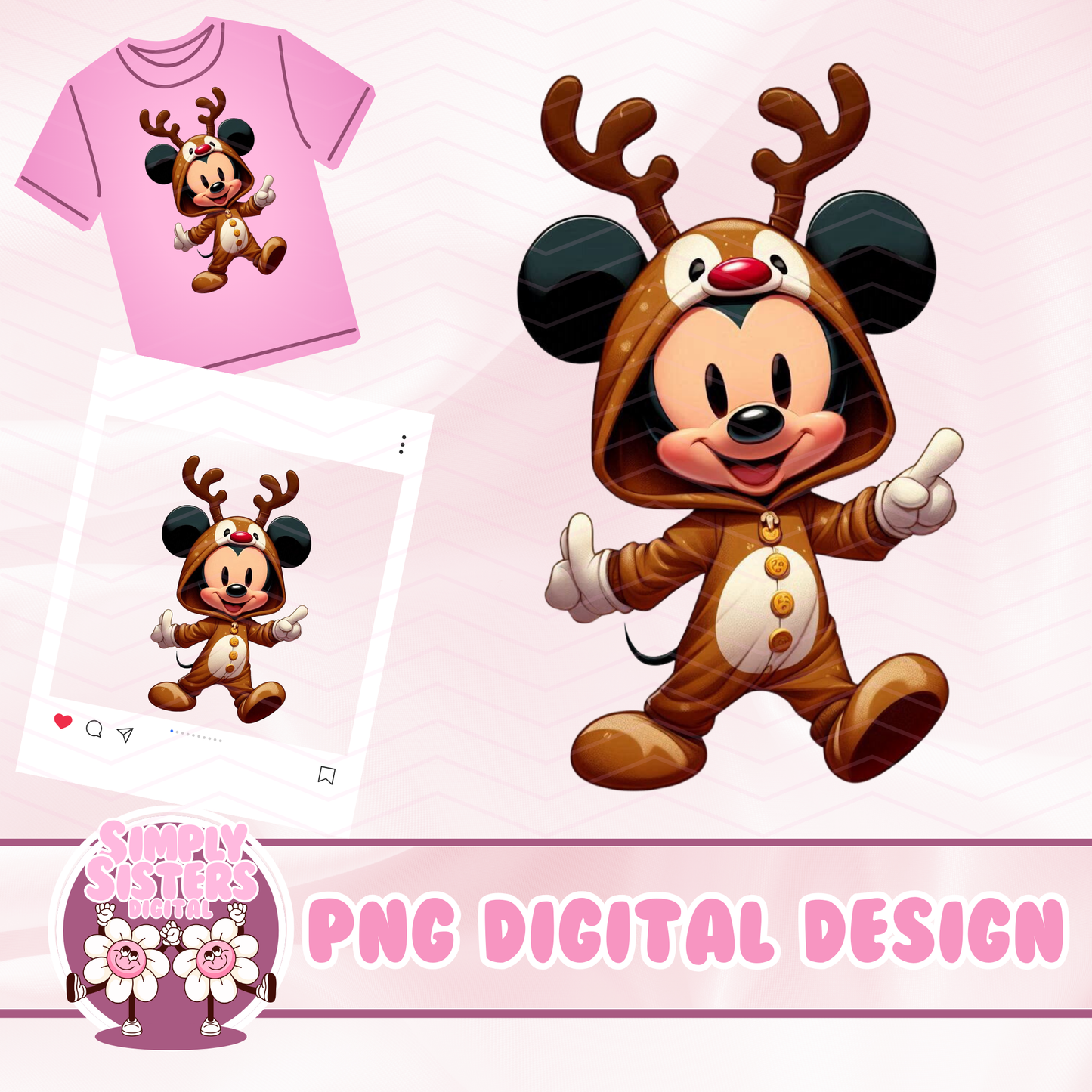 REINDEER BABY MICKEY