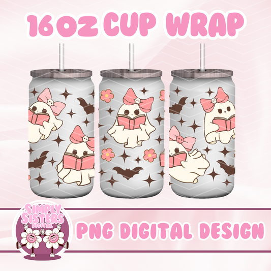 BOOKISH CUP WRAP