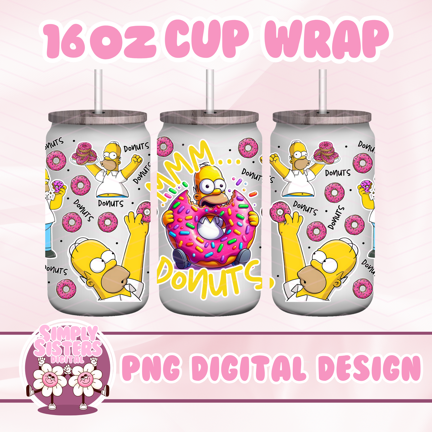 SIMPSON DOUGHNUT WRAP