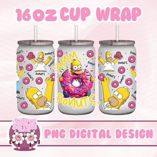 SIMPSON DOUGHNUT WRAP
