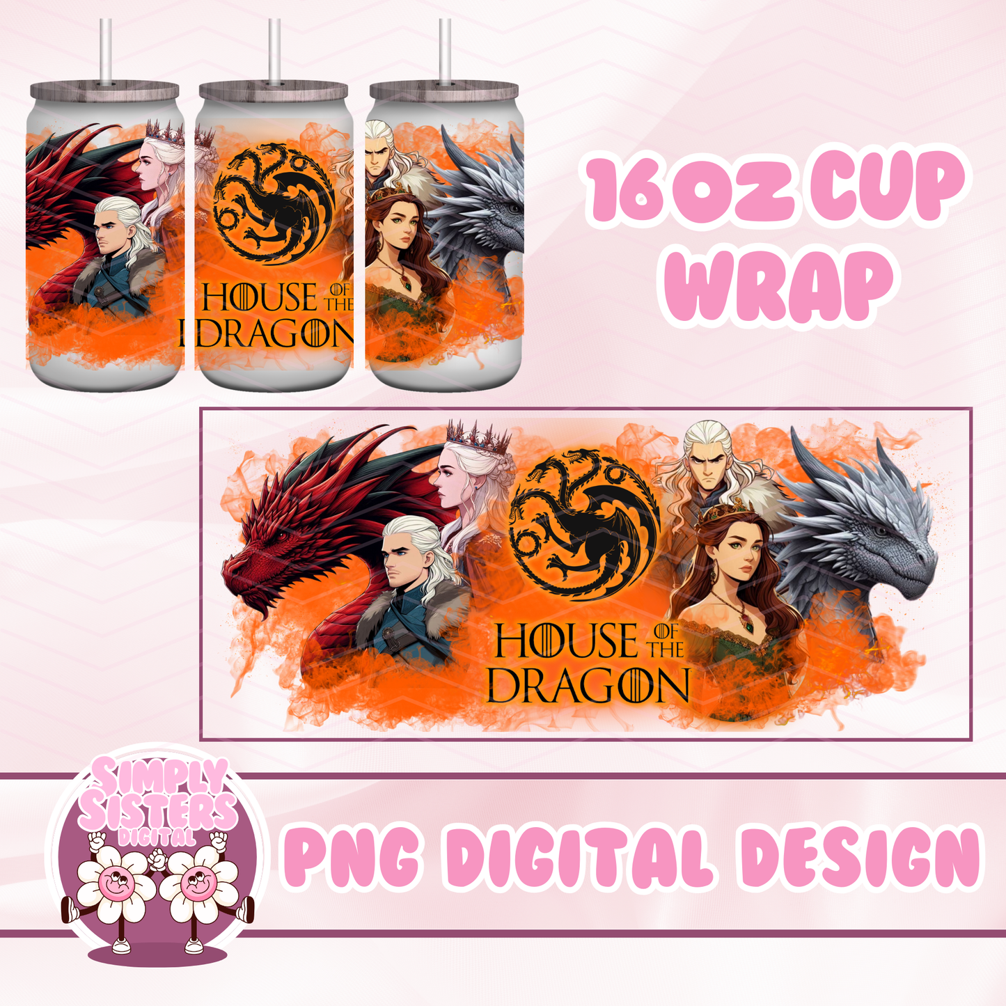 HOUSE OF THE DRAGON WRAP