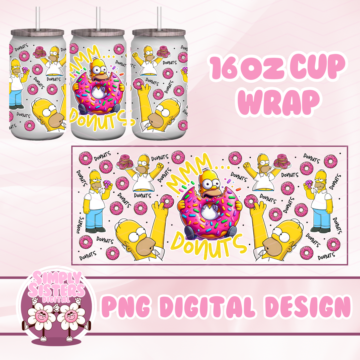 SIMPSON DOUGHNUT WRAP