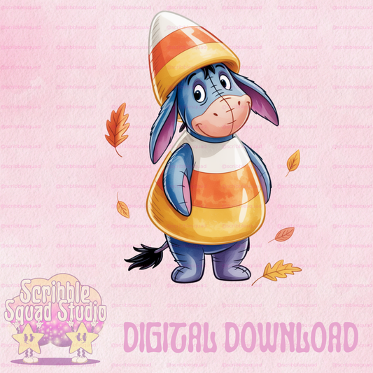 FALL FOR EEYORE PNG
