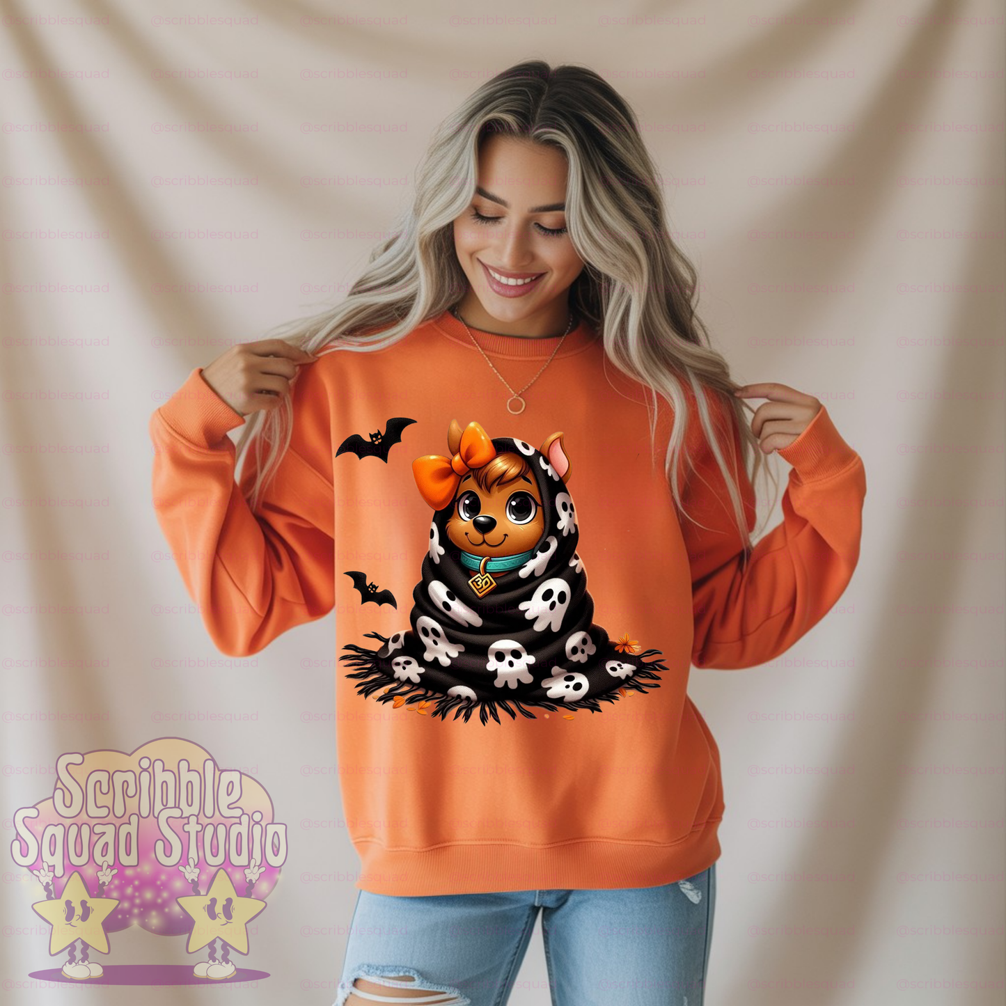 SCOOBY SPOOKY BLANKET PNG