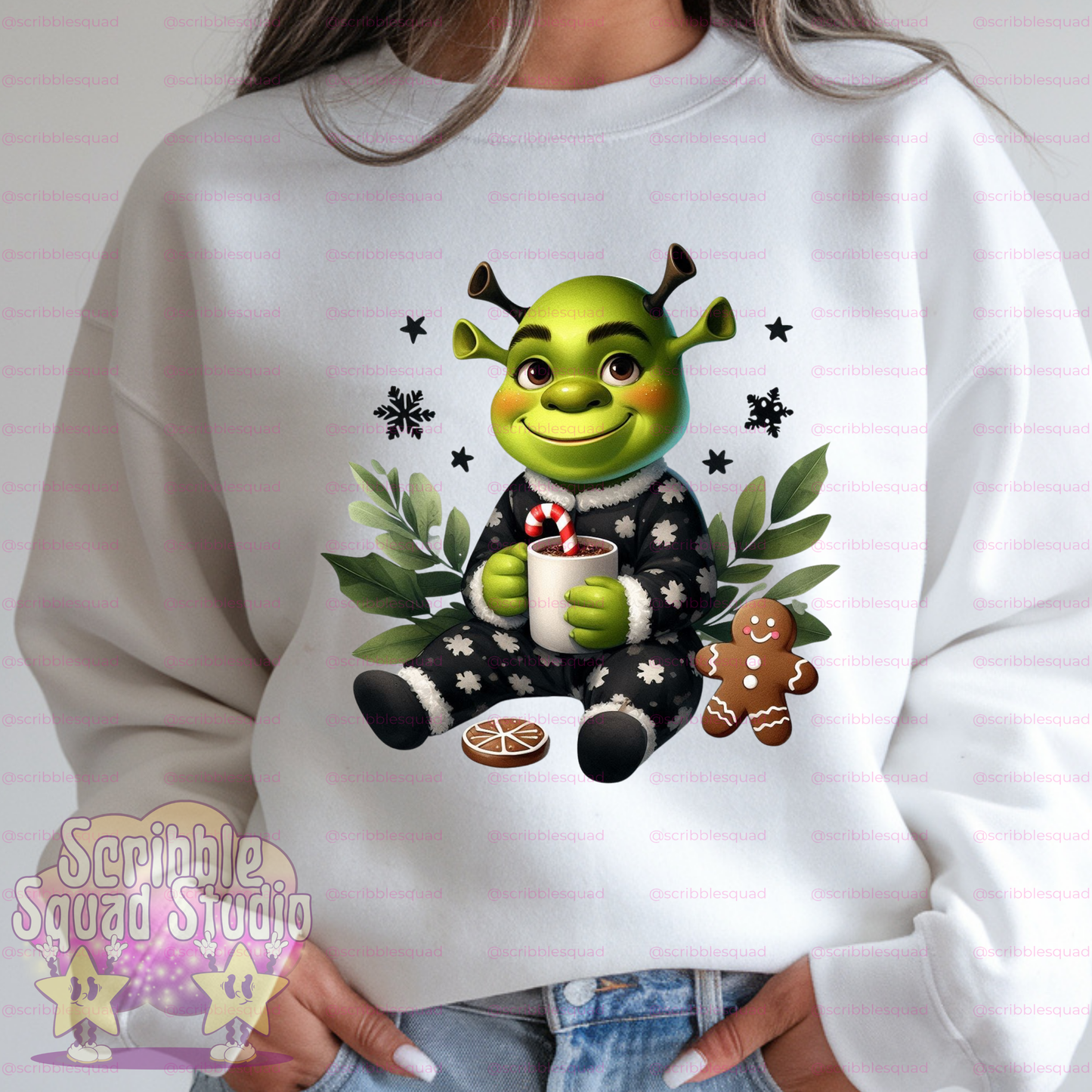 SHREK DARK CHRISTMAS PNG