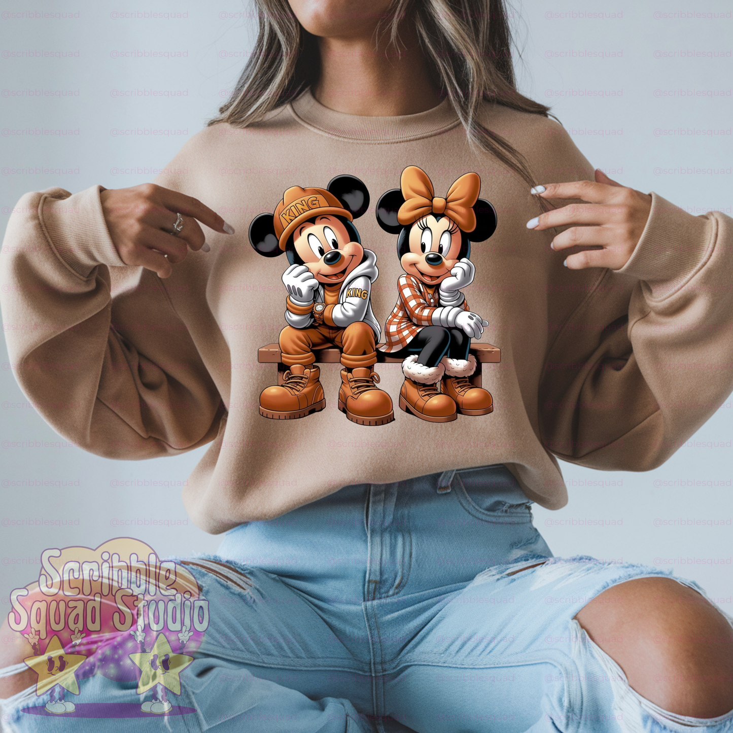 CUTE MICKEY COUPLE PNG