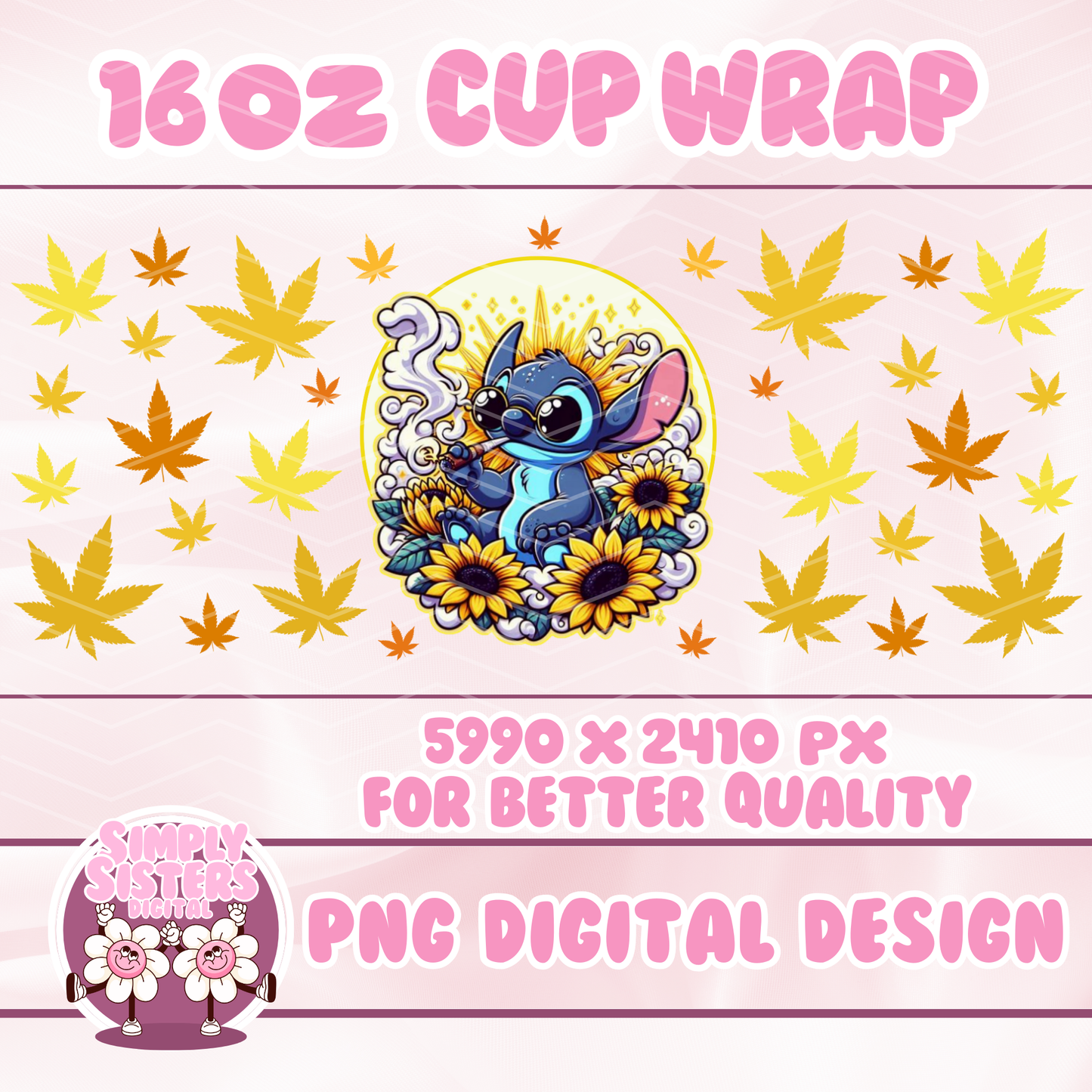 SUNFLOWER STITCH POT WRAP