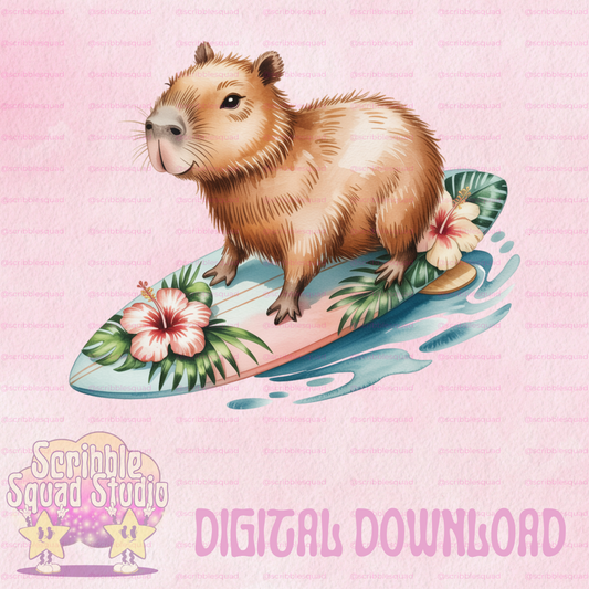 CUTE CAPYBARA PNG