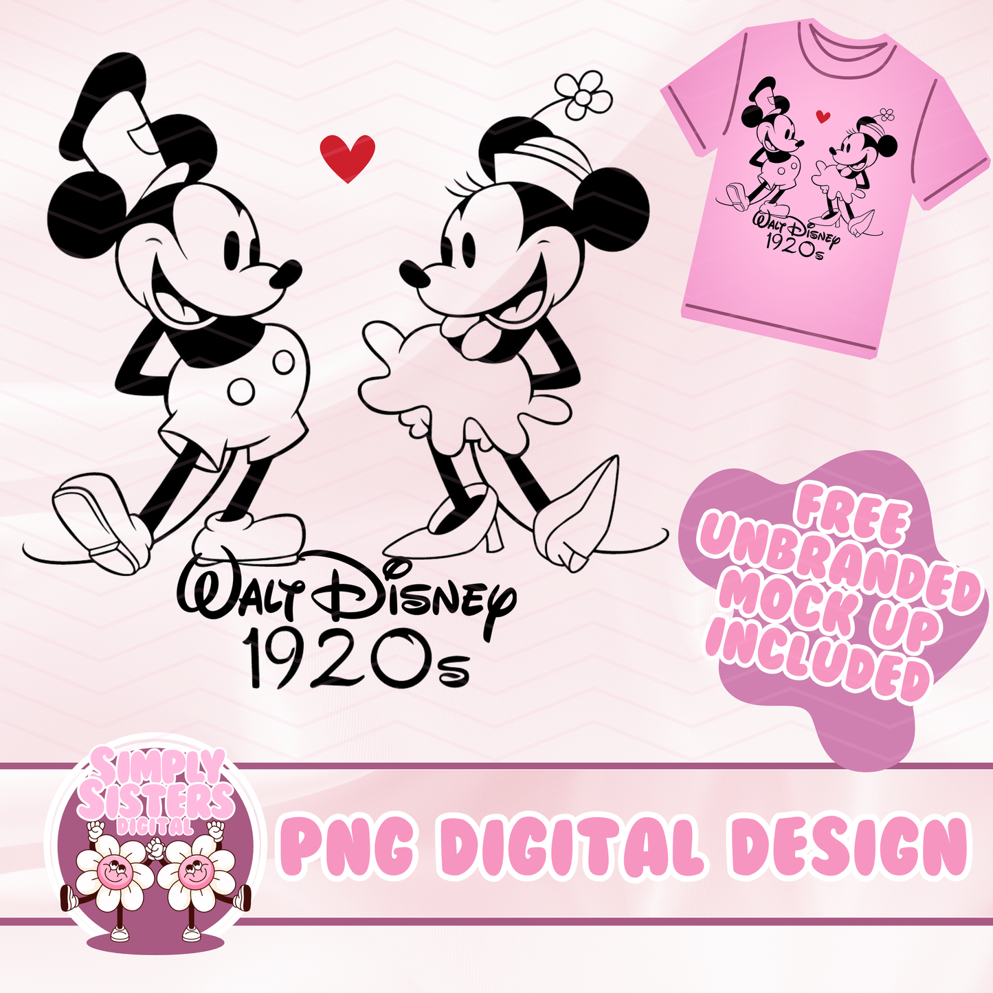 20s MICKEY AND MINNIE
