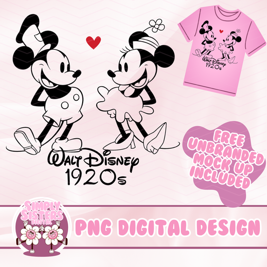 20s MICKEY AND MINNIE