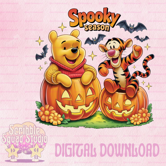 POOHS SPOOKY SEASON PNG
