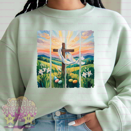 HE HAS RISEN PNG