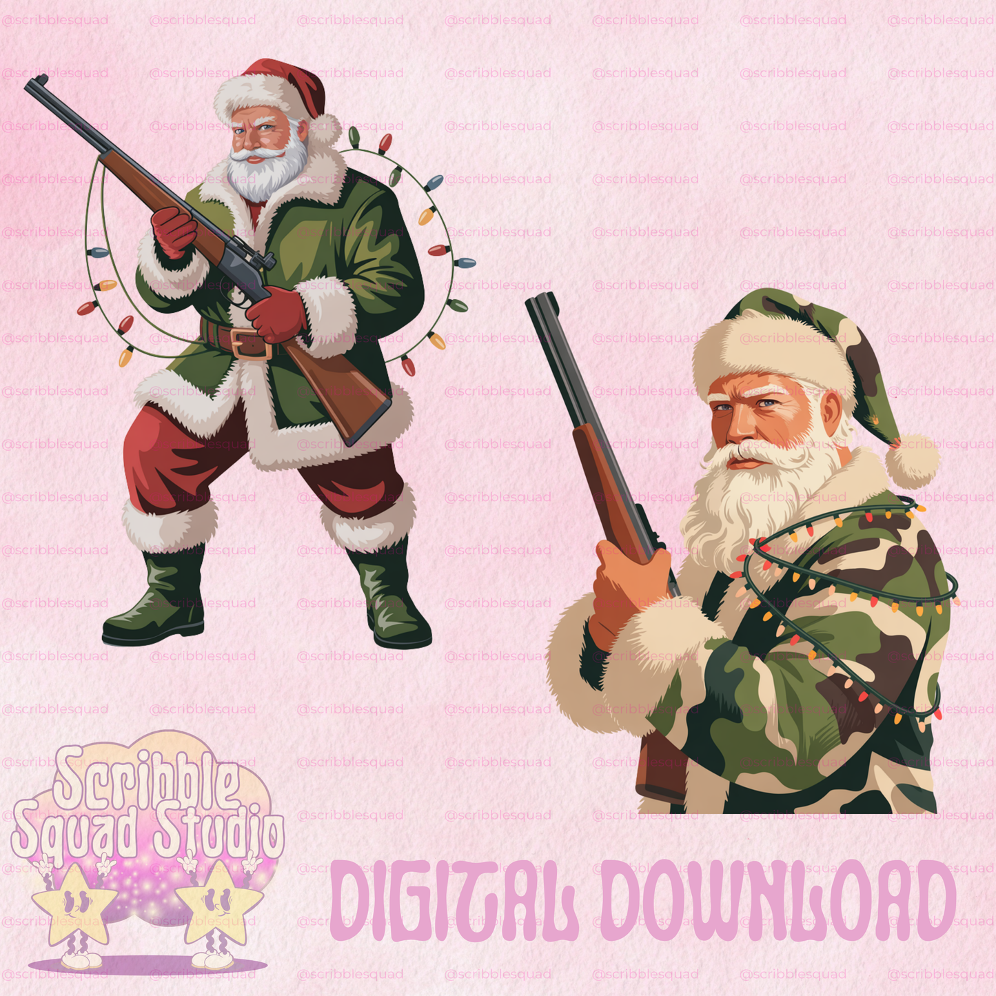 SOLDIER SANTA PNG