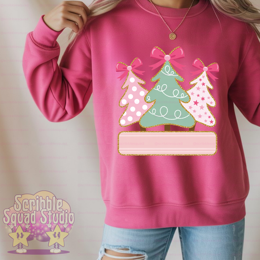 TREES AND TINSEL PNG