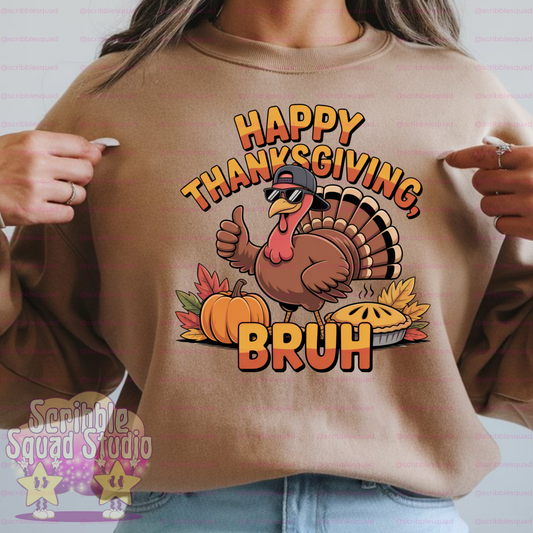 THANKSGIVING BRUH PNG