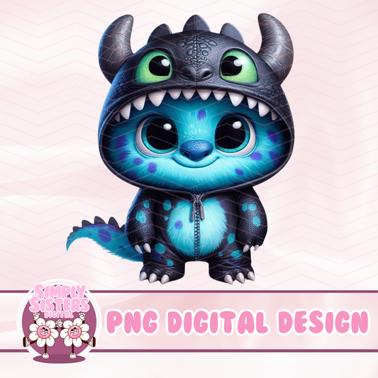 BABY SULLY DRAGON COSTUME