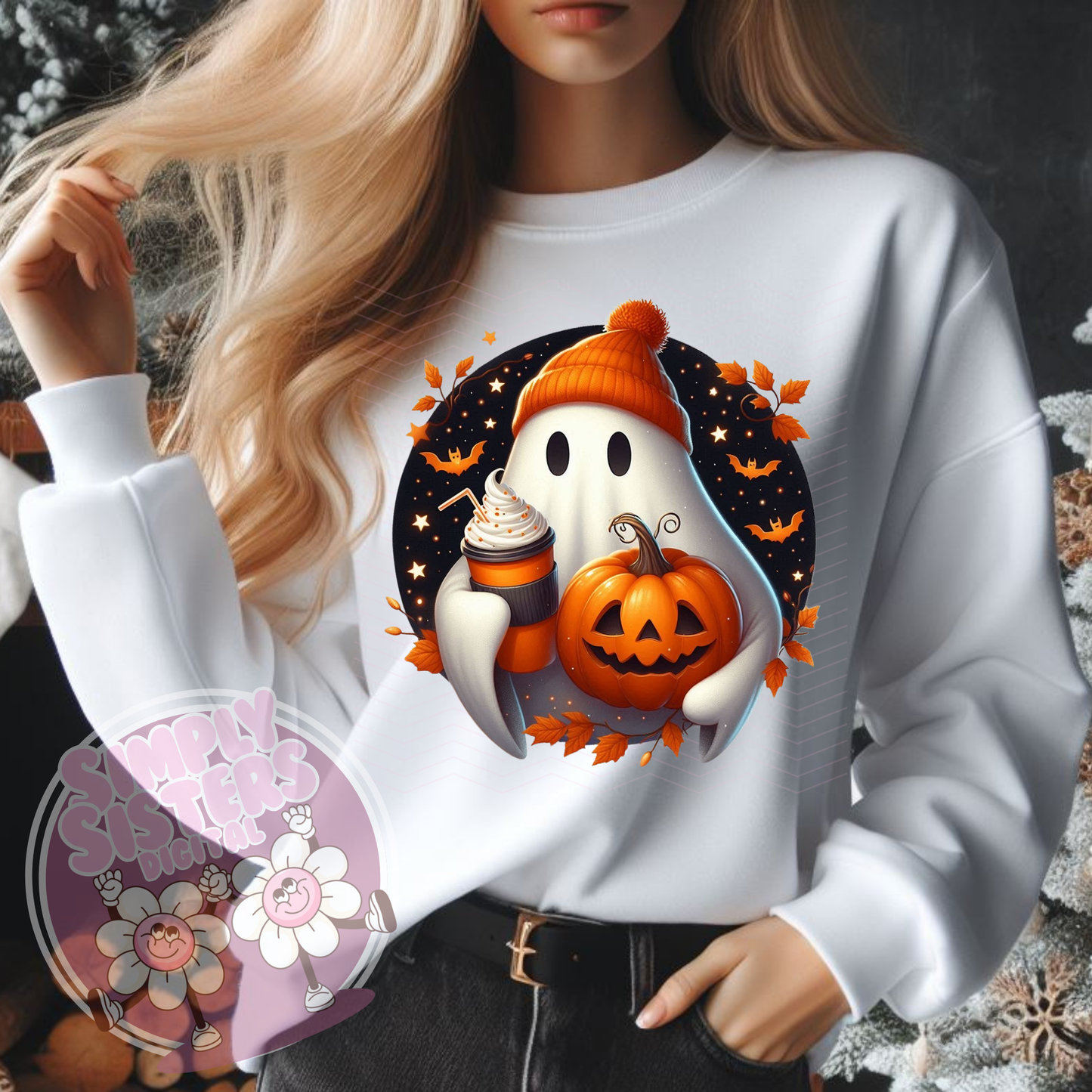 PUMPKIN SPICE GHOULS PNG BUNDLE