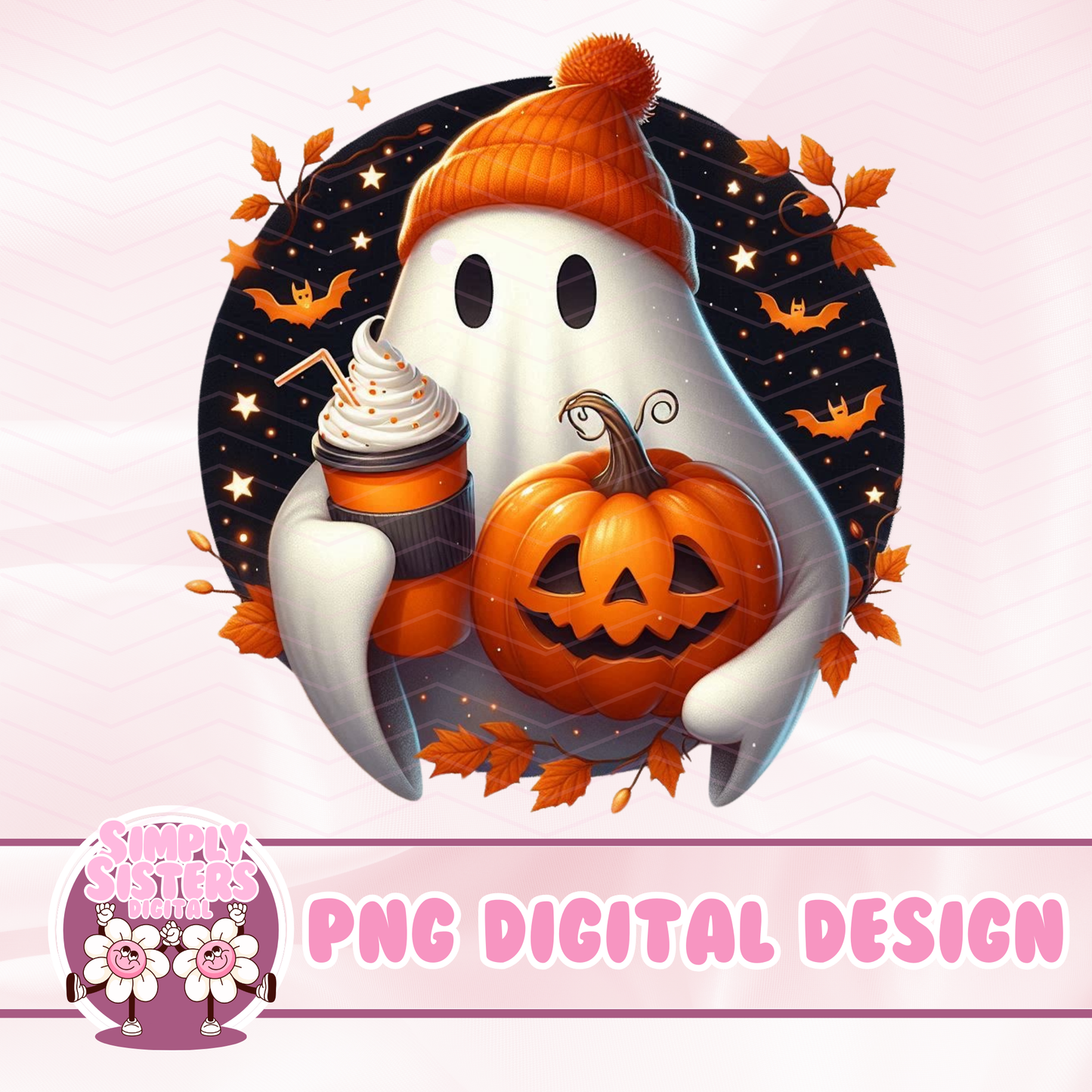 PUMPKIN SPICE GHOULS PNG BUNDLE