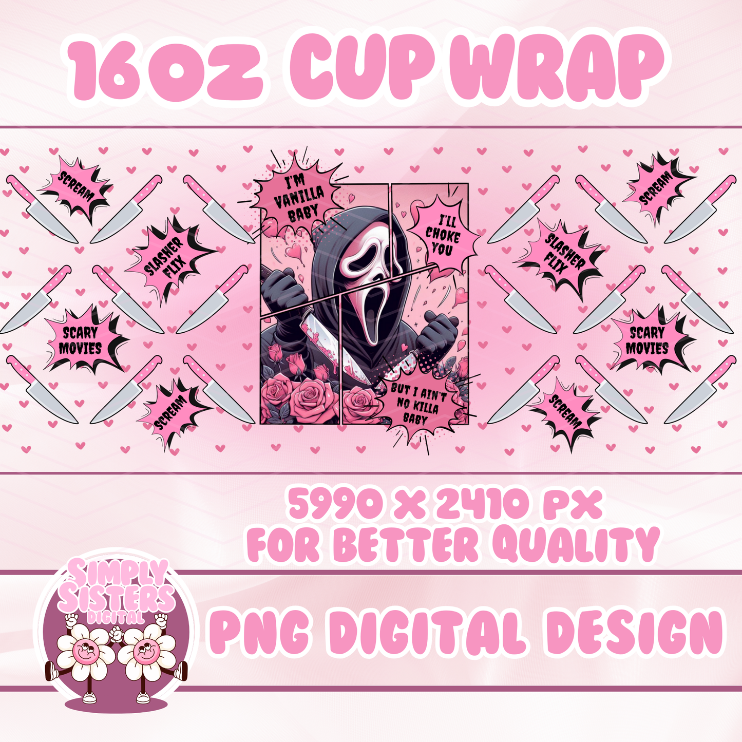 SCREAM PINK WRAP
