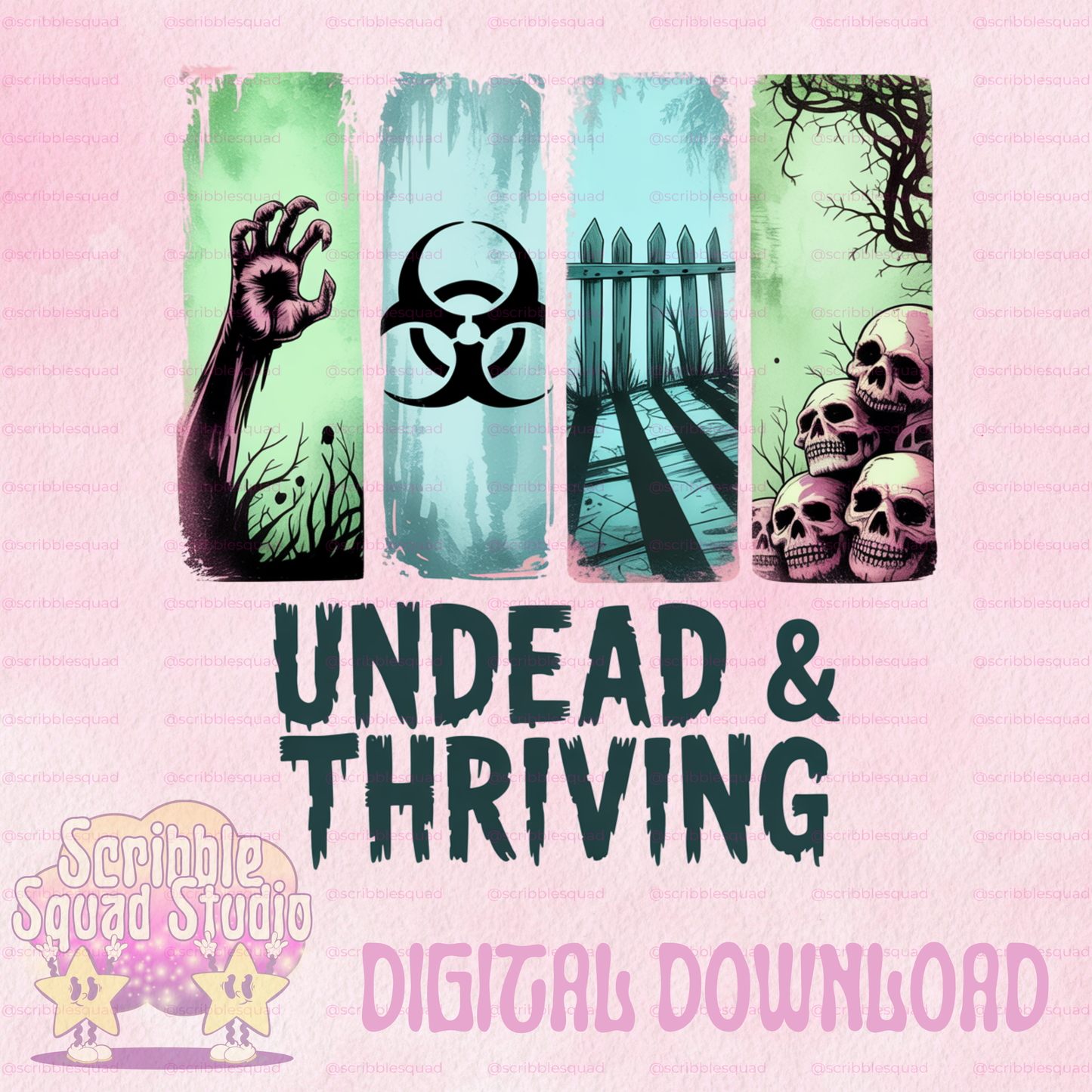 UNDEAD AND THRIVING PNG