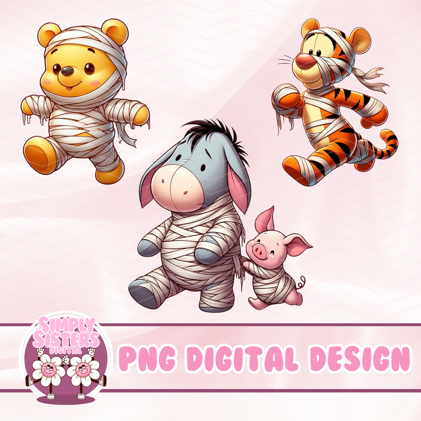 MUMMY POOH AND FRIENDS