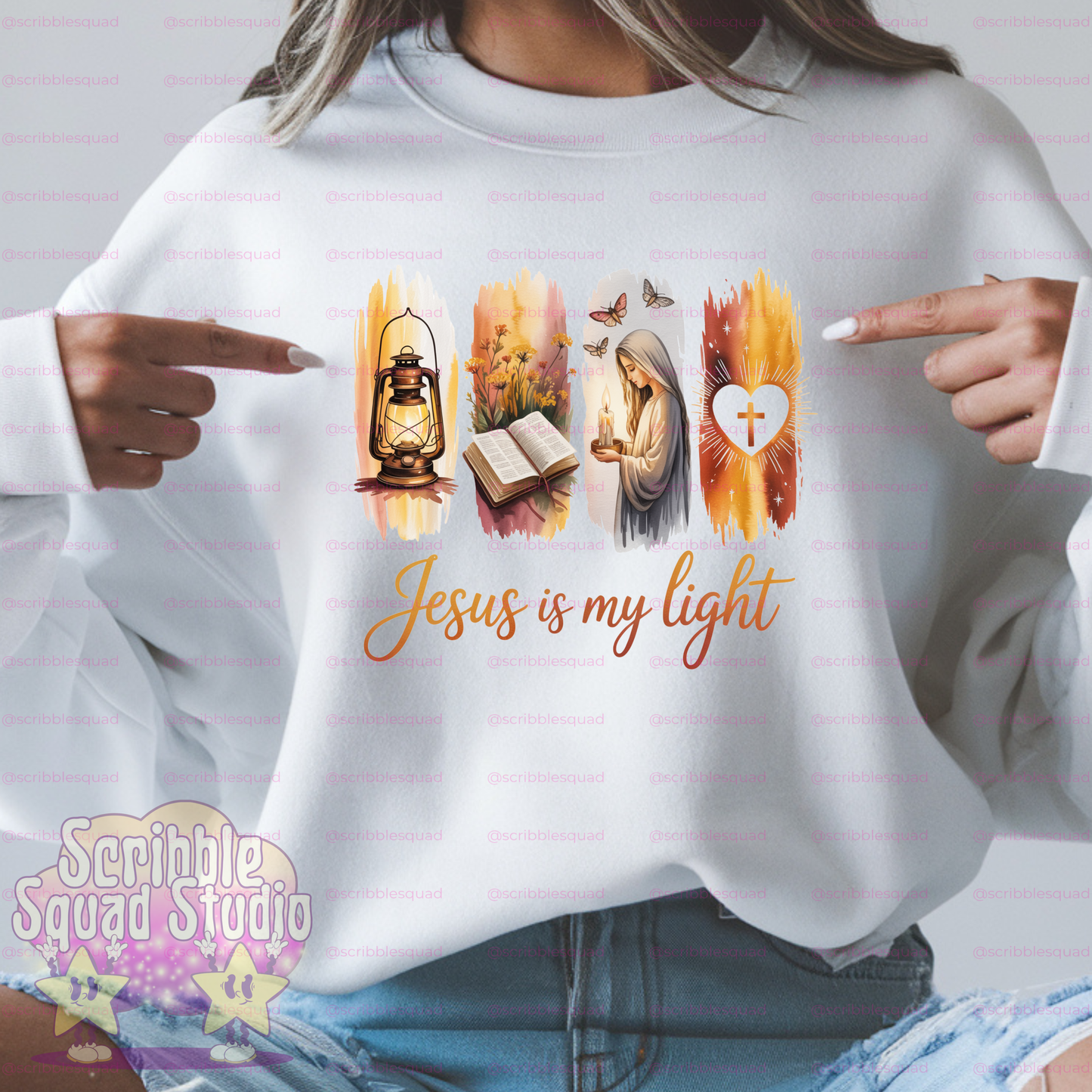 JESUS IS MY LIGHT PNG