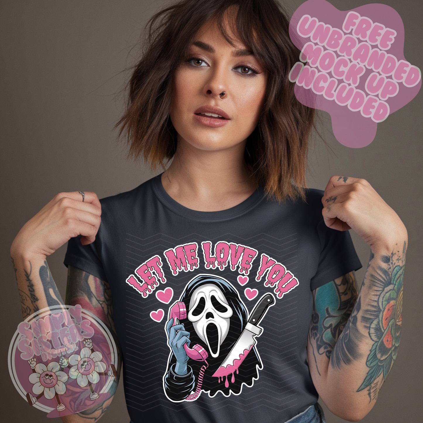 LET ME LOVE YOU SCREAM PNG
