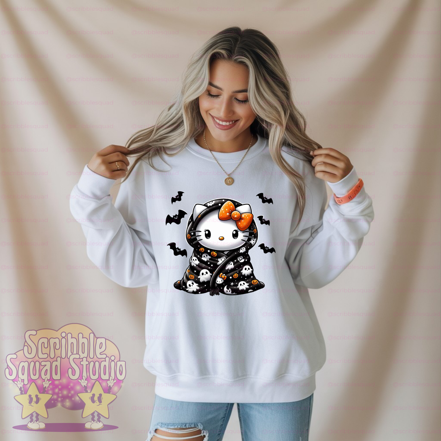 HELLO KITTY SPOOKY PNG