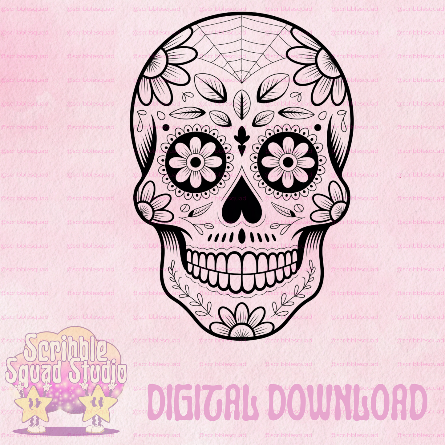 SUGAR SKULL PNG