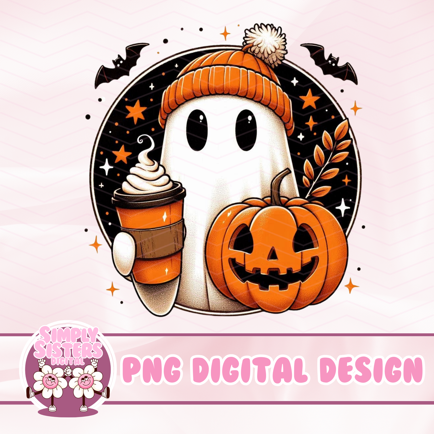 PUMPKIN SPICE GHOULS PNG BUNDLE