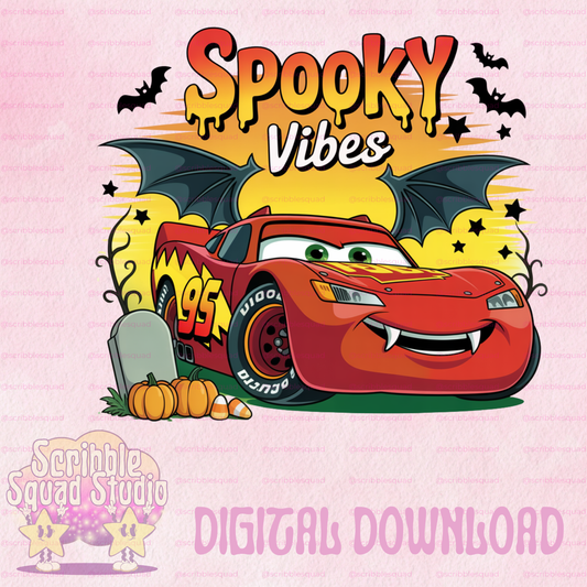 CARS SPOOKY VIBES PNG