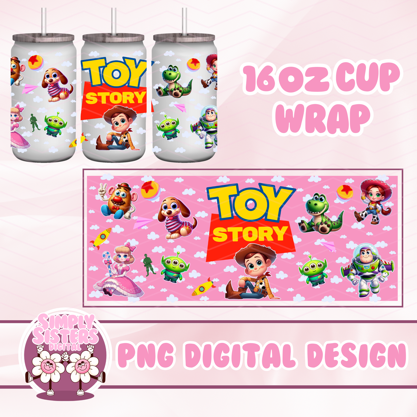 TOY STORY CUP WRAP