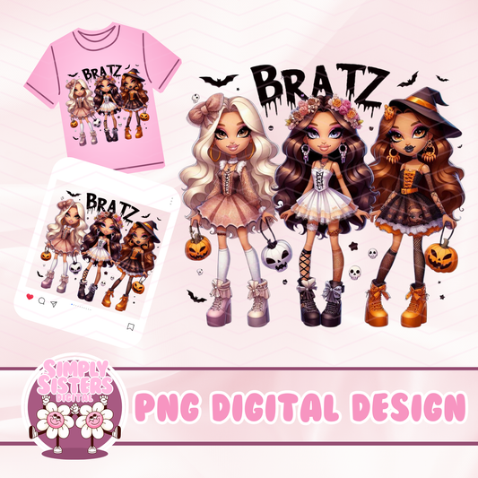 HALLOWEEN BRATZ PNG