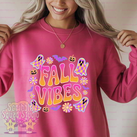 RETRO FALL VIBES PNG