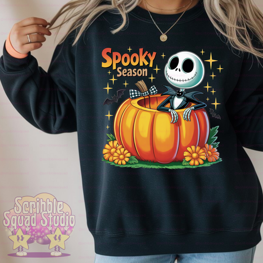 PUMPKIN KING SPOOKY VIBES PNG