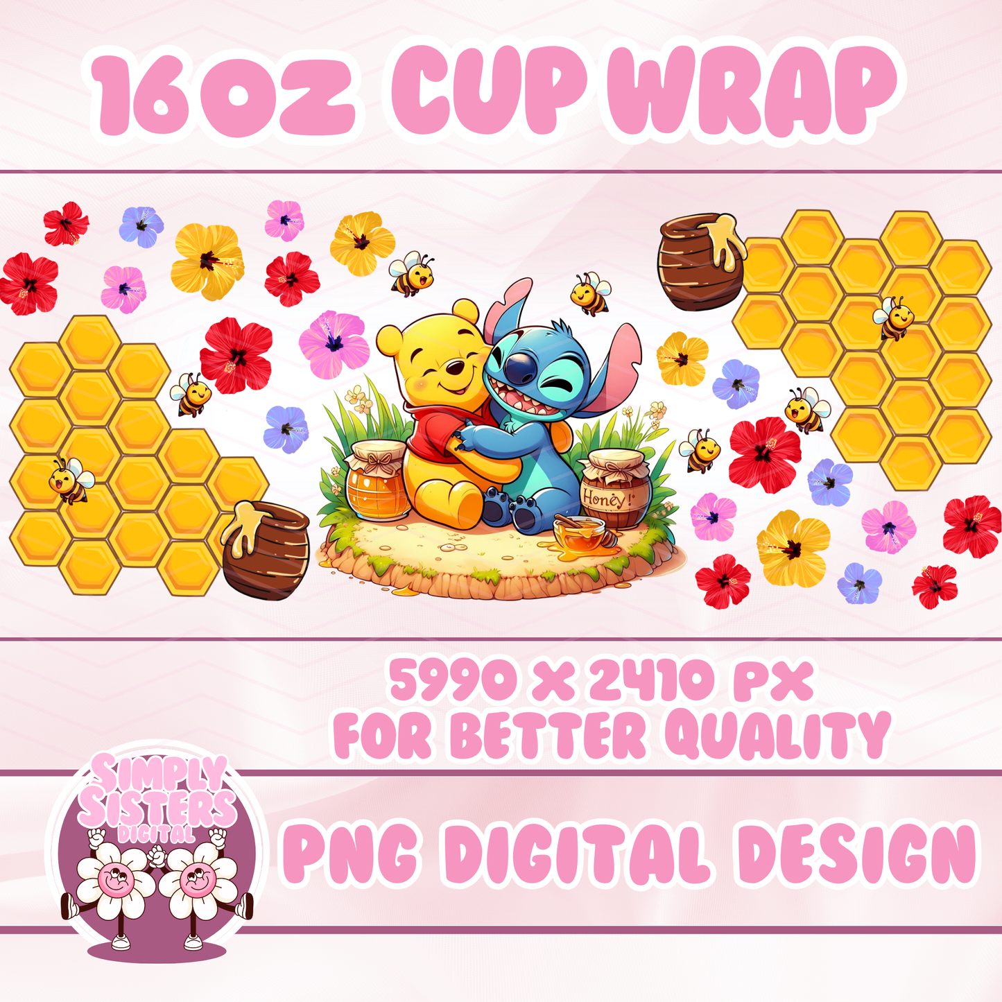 STITCH AND POOH HONEY WRAP