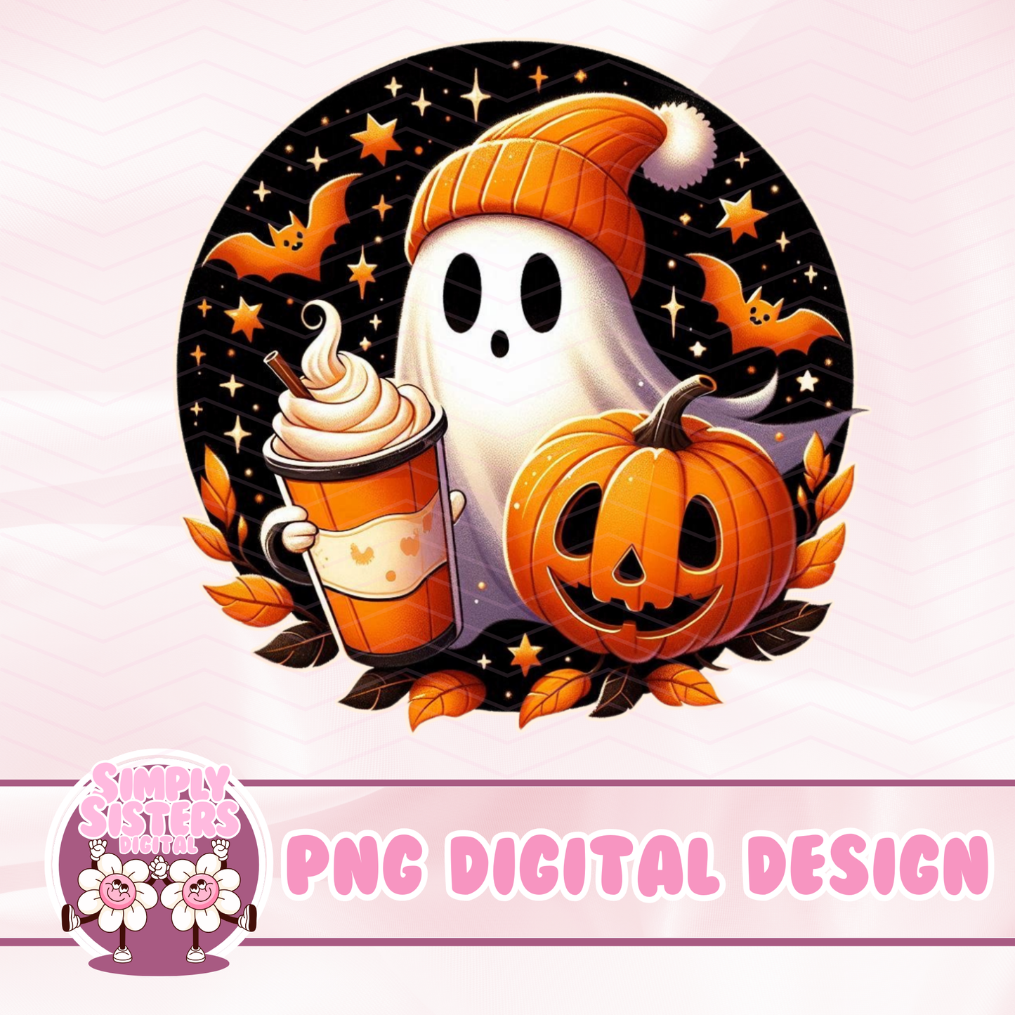 PUMPKIN SPICE GHOULS PNG BUNDLE