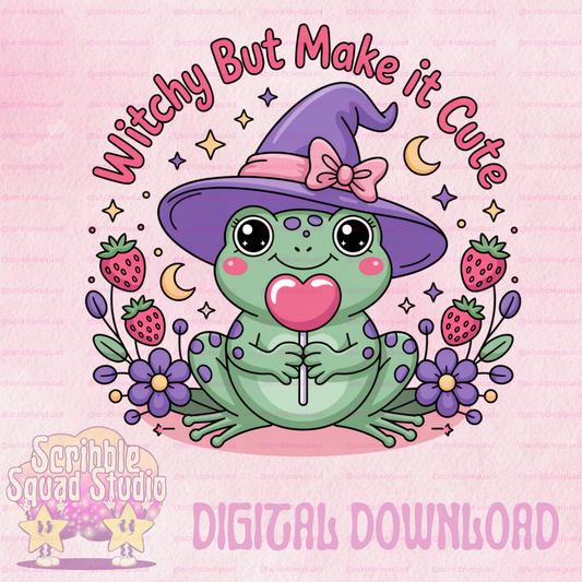 WITCHY BUT CUTE PNG