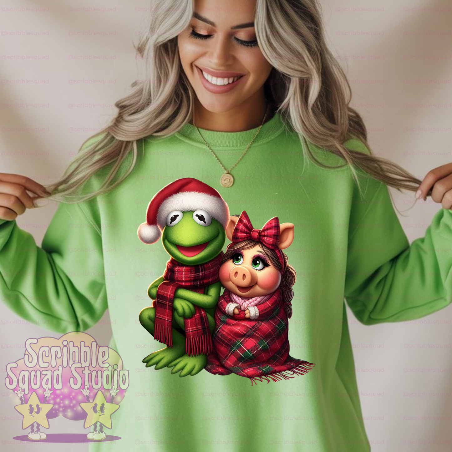 KERMIT AND PIGGY PNG