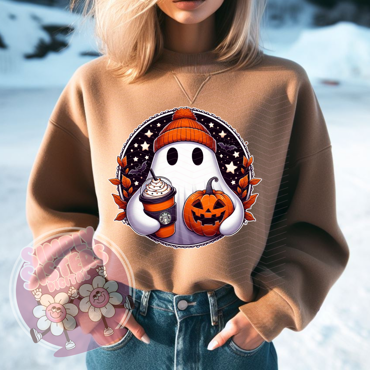 PUMPKIN SPICE GHOULS PNG BUNDLE