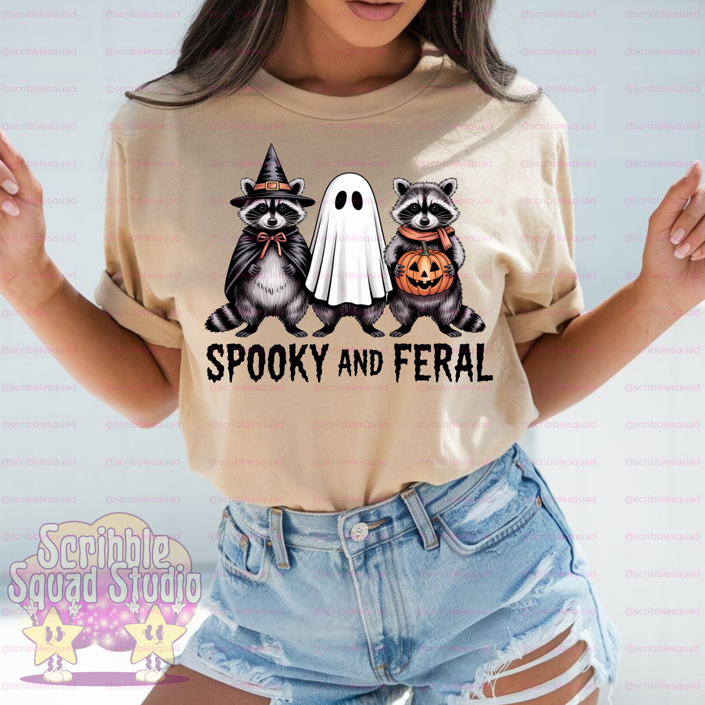 SPOOKY AND FERAL PNG