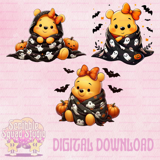 SPOOKY WINNIE PNG