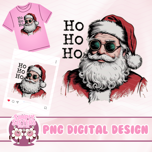 COOL SANTA PNG